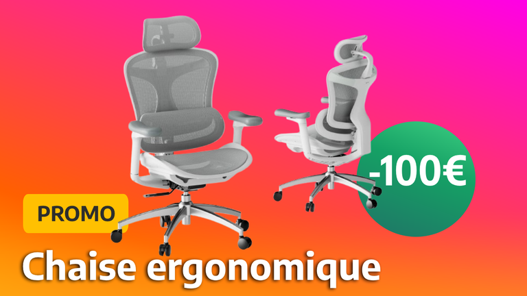 Pourquoi acheter un siège gamer quand cette chaise ergonomique de référence perd 26% de son prix pour le Black Friday d'Amazon !