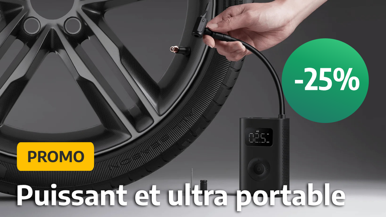 Place au Cyber Monday avec Amazon qui casse le prix de la pompe à vélo connectée Xiaomi