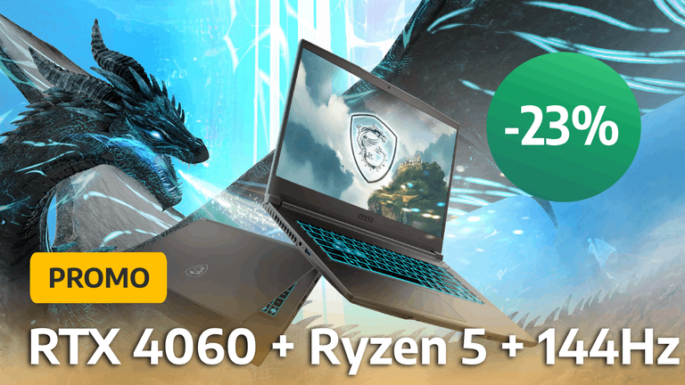 Jouer pour moins de 850 € avec une RTX 4060, c'est possible grâce à une promotion de -23% sur ce PC portable gamer MSI Thin A15 !