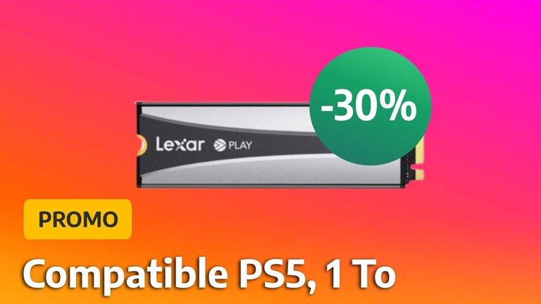 La Fnac casse le prix du SSD Lexar Play 2280 1 To pour commencer à stocker plus de jeux en 2025, sur PC comme sur PS5