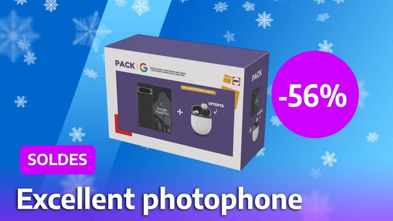 -56% de promo sur Google Pixel 8 Pro en pack avec des écouteurs : ce marchand n'hésite pas à brader l'un des meilleurs smartphones pour la photo