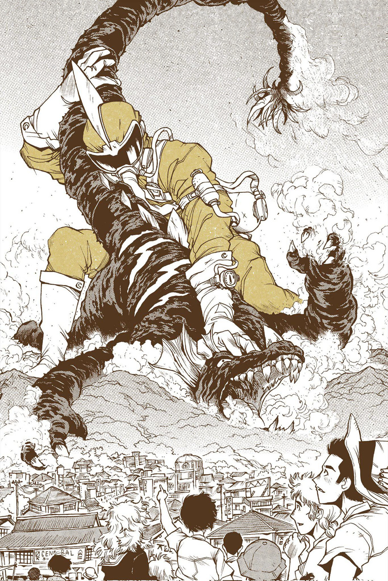Dans cet excellent manga français, les Power Rangers deviennent des travailleurs indépendants Dans cet excellent manga français, les Power Rangers deviennent des travailleurs indépendants