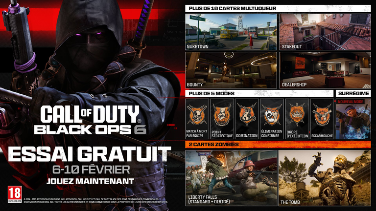 Call of Duty Black Ops 6 : jouez gratuitement à ce jeu de tir incontournable en multijoueur ce WE Call of Duty Black Ops 6 : jouez gratuitement à ce jeu de tir incontournable en multijoueur ce WE