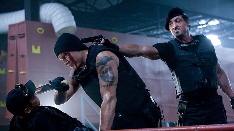 Quand Stallone, Schwarzenegger & Bruce Willis étaient réunis pour parler de leurs films d'action, du pur Hollywood !