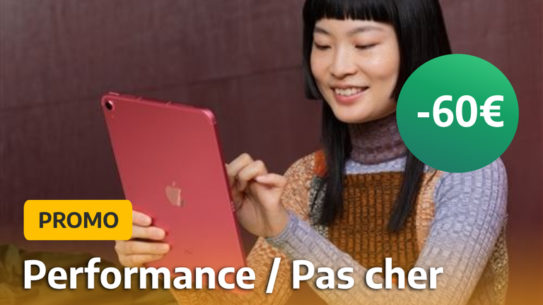 La Fnac réduit de 60€ le prix de l'iPad pas cher d'Apple pendant quelques jours