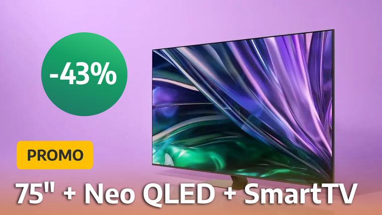 Samsung QN86D : Cette TV 4K Neo QLED de 75 pouces est en promotion à -43% si vous remplissez certaines conditions très simple !