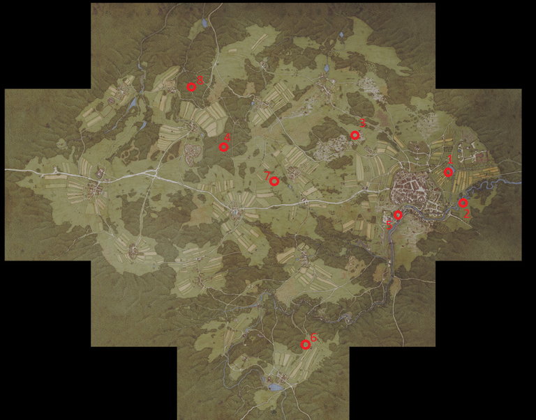 Carte au trésor Kingdom Come 2 : Où et comment trouver tous les butins cachés ?
