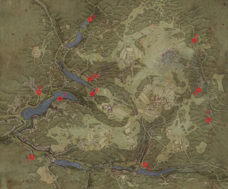 Carte au trésor Kingdom Come 2 : Où et comment trouver tous les butins cachés ?