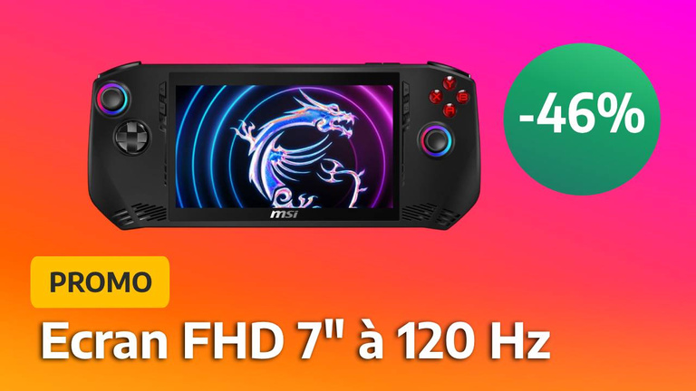 Cette console portable MSI voit son prix se faire détruire, de quoi faire de l'ombre au Steam Deck