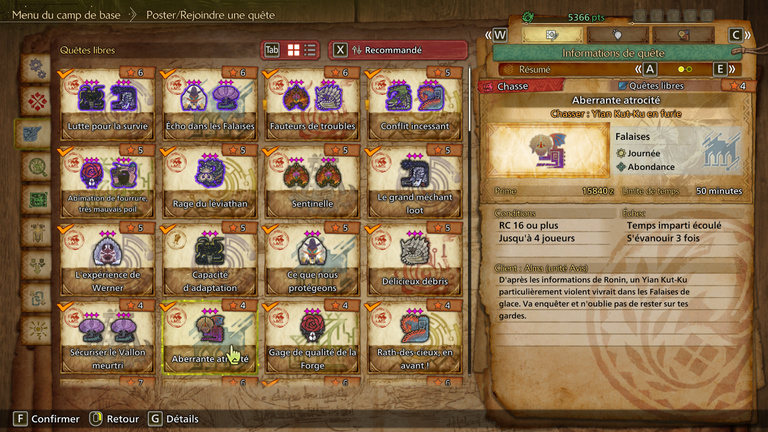 Rang de Chasseur Monster Hunter Wilds : Comment progresser rapidement jusqu'au RC 100+ ? Rang de Chasseur Monster Hunter Wilds : Comment progresser rapidement jusqu'au RC 100+ ?