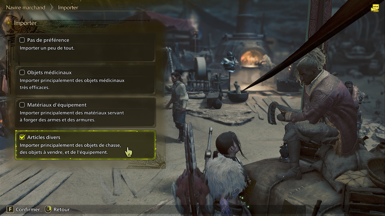 Ticket de commission Monster Hunter Wilds : Où trouver cette ressource de forge ?
