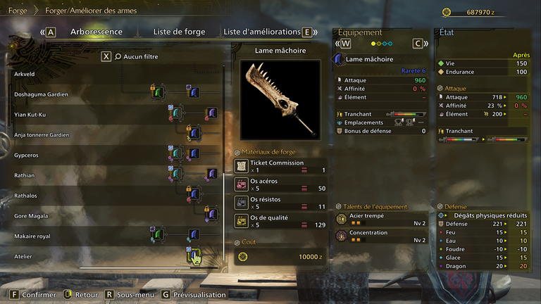 Ticket de commission Monster Hunter Wilds : Où trouver cette ressource de forge ?