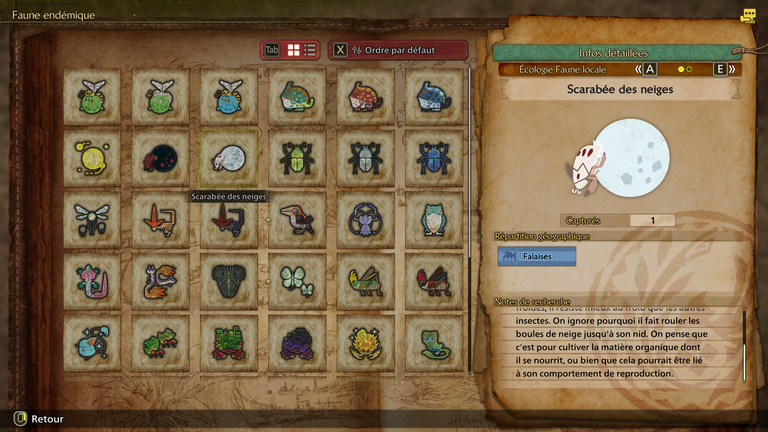 Scarabée des neiges Monster Hunter Wilds : Où trouver cette créature endémique ? 