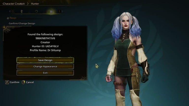 Character codes Monster Hunter Wilds : la liste des meilleurs codes pour modifier votre personnage
