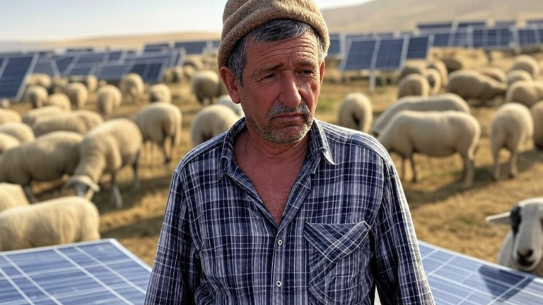 1700 moutons passant entre des panneaux solaires ont été examinés : les scientifiques ont publié des résultats surprenants