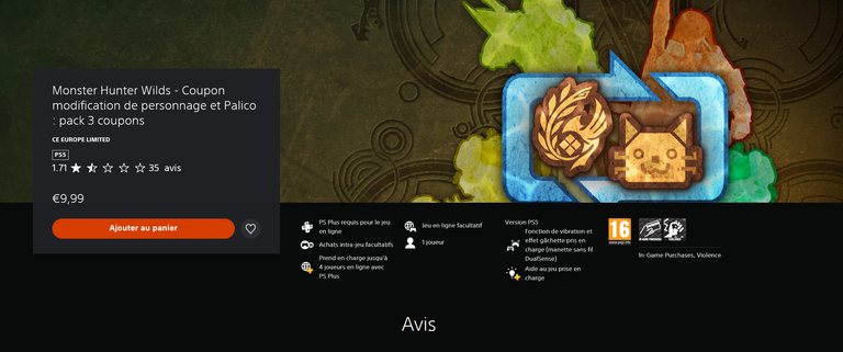 Monster Hunter Wilds vous demande de payer pour changer cette simple fonctionnalité :/ Monster Hunter Wilds vous demande de payer pour changer cette simple fonctionnalité :/
