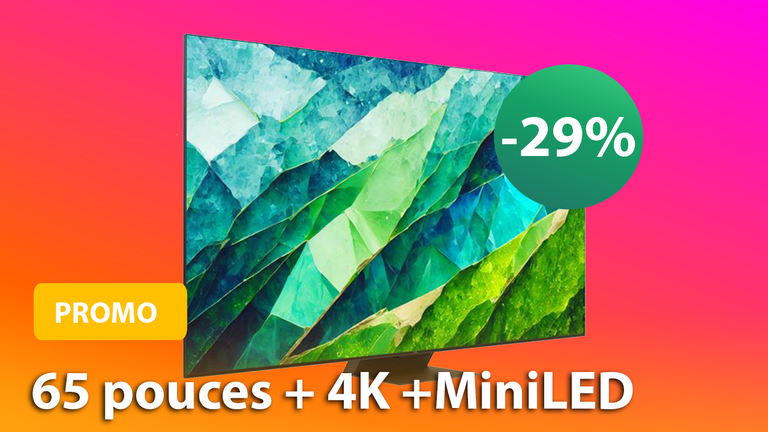 TV 4K en promo : la TCL C89B, 65 pouces 144Hz, HDMI 2.1, compatible PS5 Pro, est à 999€ ! 