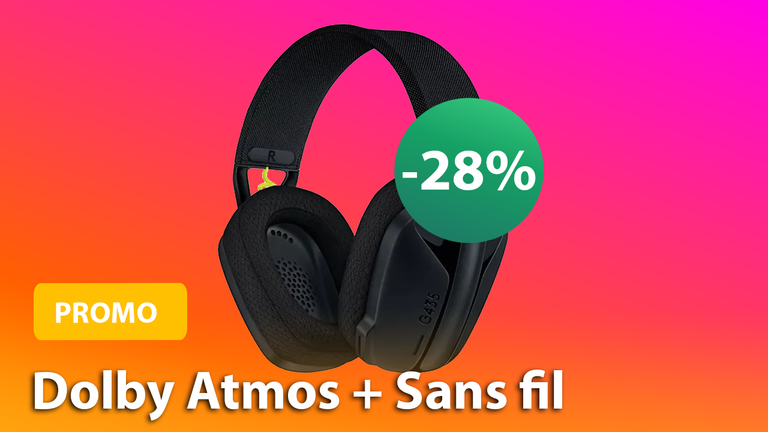 Promo AliExpress : -28% sur casque gaming sans fil Logitech compatible Dolby Atmos