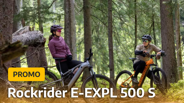 Rockrider E-EXPL 500 S : ce VTT électrique parfait pour les parcours vallonnés est en promotion chez Decathlon