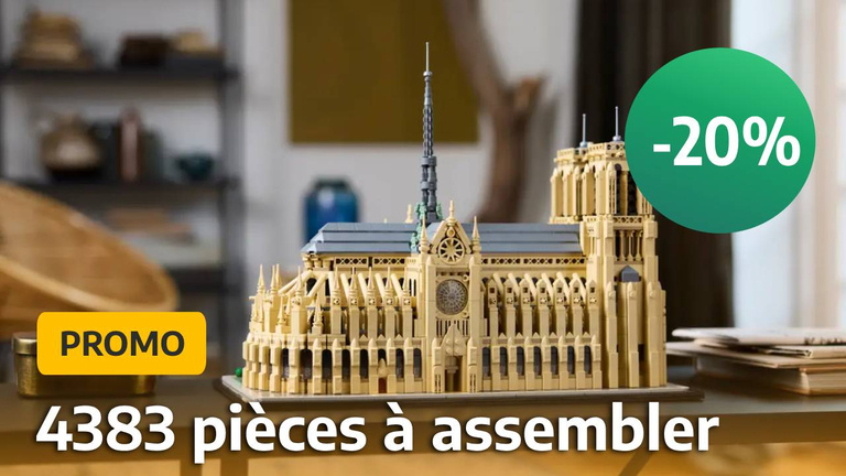 Spectaculaire, le LEGO Notre-Dame de Paris s'offre pourtant 20% de réduction !