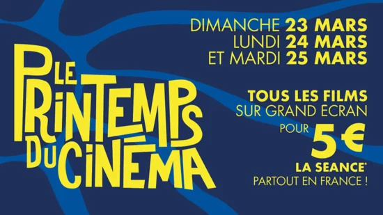 Des places de cinéma à 5 euros en Mars. Ne les manquez pas ! Des places de cinéma à 5 euros en Mars. Ne les manquez pas !