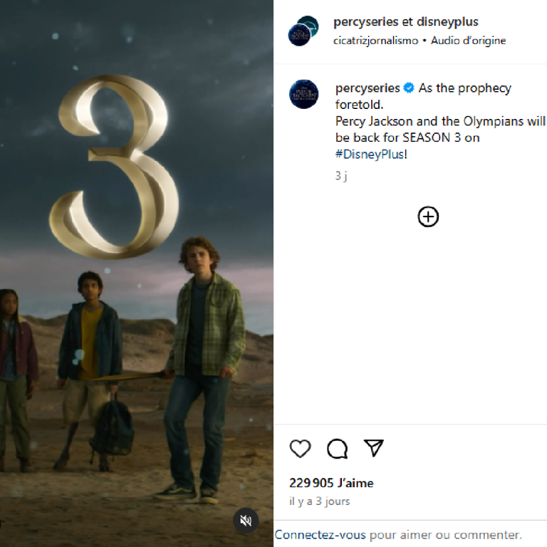 Cette série fantastique est meilleure que Les Anneaux de pouvoir : la saison 3 est confirmée sur Disney+ avant la sortie de la saison 2 Cette série fantastique est meilleure que Les Anneaux de pouvoir : la saison 3 est confirmée sur Disney+ avant la sortie de la saison 2