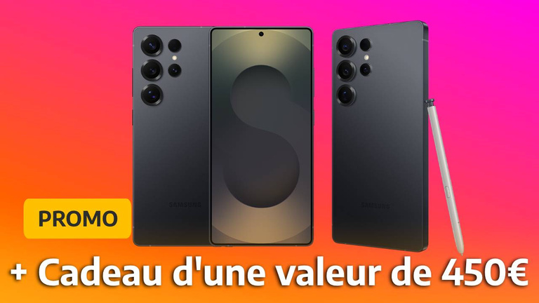 Pour une durée limitée, le Samsung Galaxy S25 Ultra vient avec un cadeau d'une valeur de 450€
