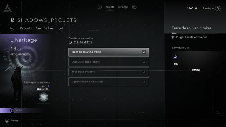 Animus Assassin's Creed Shadows : projets, anomalies... que sont ces quêtes particulières ? Animus Assassin's Creed Shadows : projets, anomalies... que sont ces quêtes particulières ?
