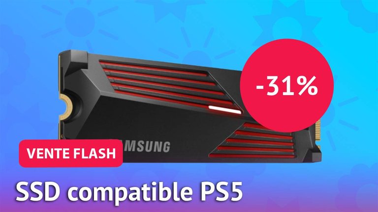 Début des ventes flash de printemps Amazon ! Le SSD Samsung 990 Pro compatible PS5 est déjà en promo !