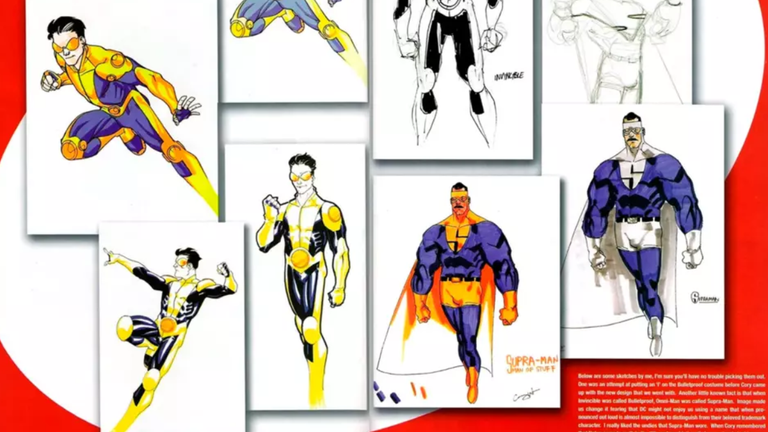 Omni-Man de la série Invincible sur Amazon avait un autre nom à l'origine, mais son créateur a eu peur des avocats de DC Omni-Man de la série Invincible sur Amazon avait un autre nom à l'origine, mais son créateur a eu peur des avocats de DC