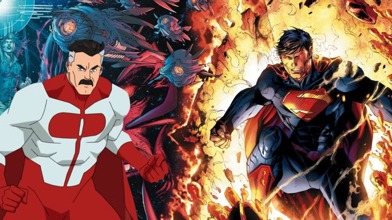 Omni-Man de la série Invincible sur Amazon avait un autre nom à l'origine, mais son créateur a eu peur des avocats de DC Omni-Man de la série Invincible sur Amazon avait un autre nom à l'origine, mais son créateur a eu peur des avocats de DC