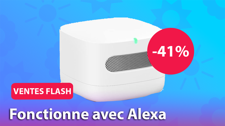 Vente Flash Amazon : cet accessoire à -41% et qui fonctionne avec Alexa va enfin vous aider à contrôler la qualité de votre Air
