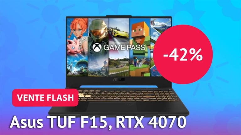 Grâce aux ventes flash Amazon, le prix de ce PC portable Asus TUF baisse de 42%
