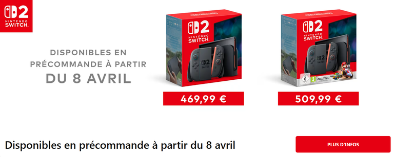 Nintendo Switch 2 : le prix enfin annoncé et ça pique ! Nintendo Switch 2 : le prix enfin annoncé et ça pique !