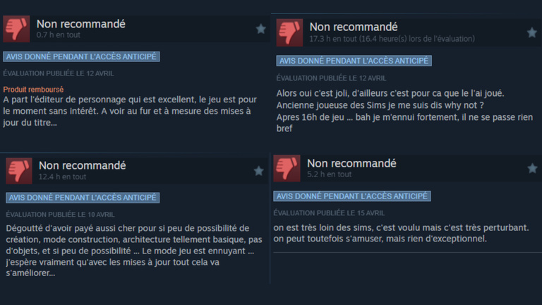 inZoi n'est vraiment pas le tueur des Sims annoncé : les chiffres ne mentent pas ! inZoi n'est vraiment pas le tueur des Sims annoncé : les chiffres ne mentent pas !