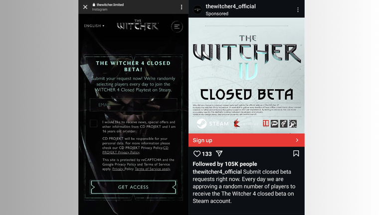 The Witcher 4 : ces invitations pour la bêta du jeu vidéo de CD Projekt sont une arnaque, ne vous faites pas avoir…