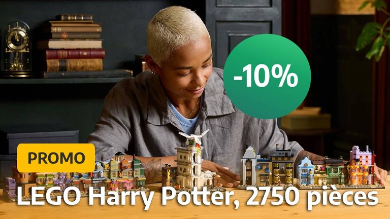 En promotion, ce gros LEGO Harry Potter de 2750 pièces est l'un des plus complexes de la licence à construire !