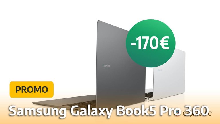 Promo Samsung : plus que quelques heures pour profiter du PC portable Galaxy Book5 Pro 360 à prix réduit !