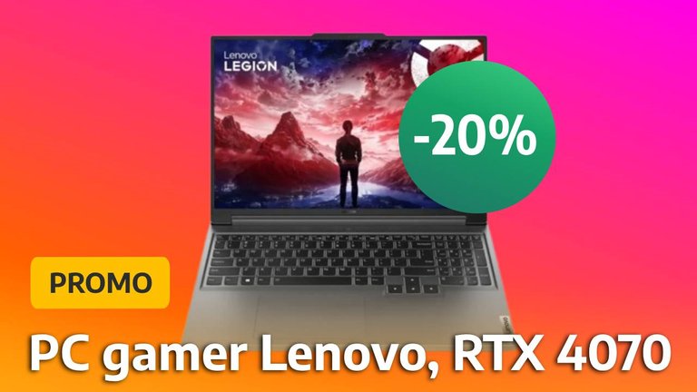 Promo : avec sa RTX 4070, le PC portable gamer Lenovo devient enfin intéressant