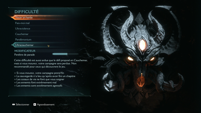 Difficulté DOOM : The Dark Ages : laquelle choisir pour convenir à votre style de jeu ? Difficulté DOOM : The Dark Ages : laquelle choisir pour convenir à votre style de jeu ?