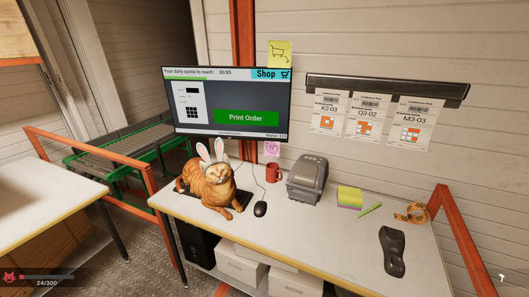 C'est le jeu vidéo le plus flippant du moment et il fait de vous un préparateur de commandes... comme chez Amazon, mais en plus dur ! C'est le jeu vidéo le plus flippant du moment et il fait de vous un préparateur de commandes... comme chez Amazon, mais en plus dur !