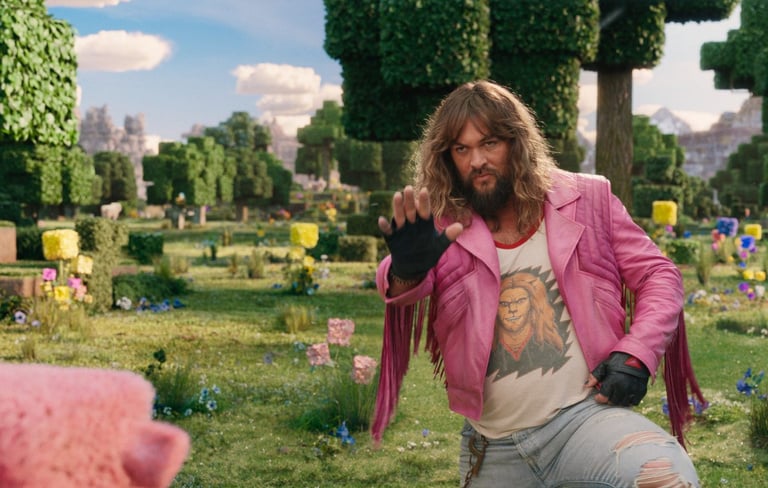 Jason Momoa en personnage de jeu vidéo ? Après le film Minecraft, tout est possible ! 