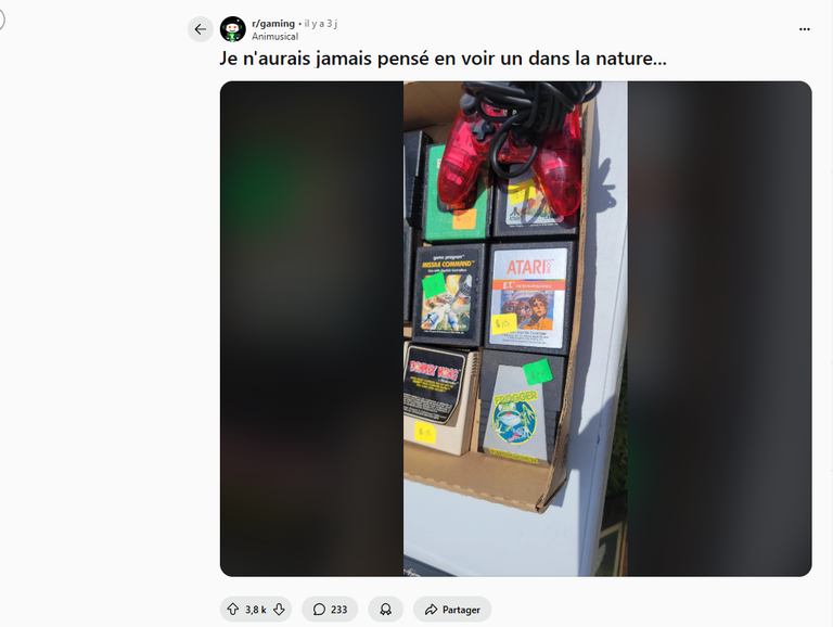 "Je n’aurais jamais cru en voir un" : il tombe sur LE jeu vidéo le plus maudit de la création ! "Je n’aurais jamais cru en voir un" : il tombe sur LE jeu vidéo le plus maudit de la création !