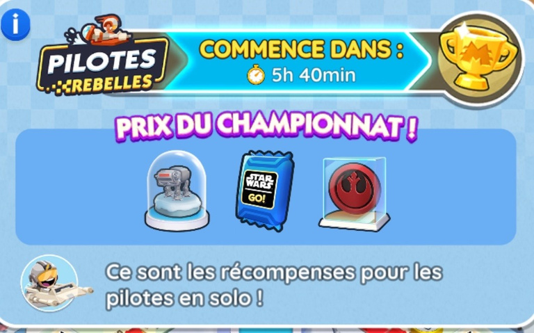 Monopoly Go! : Un pion TB-TT gratuit à gagner via l'événement "Pilotes Rebelles" Monopoly Go! : Un pion TB-TT gratuit à gagner via l'événement "Pilotes Rebelles"