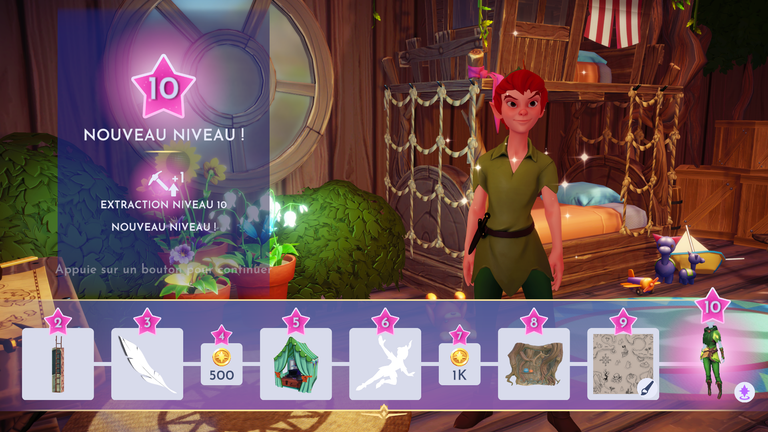 Peter Pan Disney Dreamlight Valley : Ombre, Tarte meringuée, Minéraux... Toutes les quêtes du chef des Enfants perdus