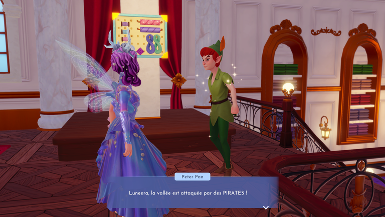 Peter Pan Disney Dreamlight Valley : Ombre, Tarte meringuée, Minéraux... Toutes les quêtes du chef des Enfants perdus