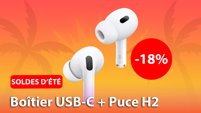 Les AirPods Pro 2 sont en réduction avant le Prime Day chez Amazon