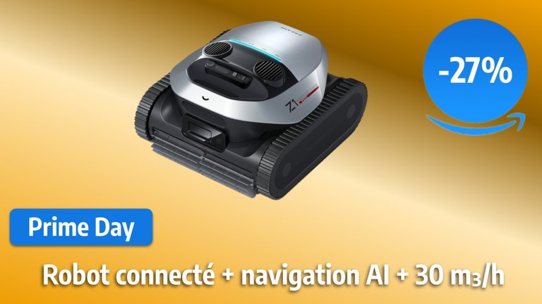 Prime Day : -27% sur le robot piscine connecté Dreame Z1 Pro noté 5/5 étoiles par JVTECH