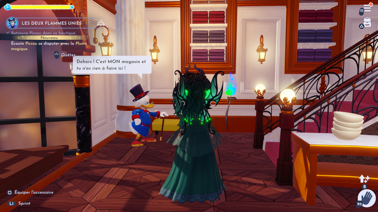 Maléfique Disney Dreamlight Valley : La Reine du mal, Les Royaumes sans mots, Corbeau... Toutes les quêtes de la Maîtresse des Maux