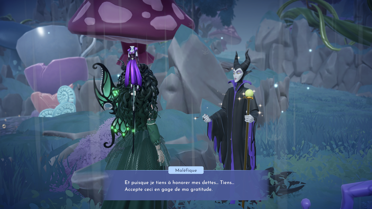 Maléfique Disney Dreamlight Valley : La Reine du mal, Les Royaumes sans mots, Corbeau... Toutes les quêtes de la Maîtresse des Maux
